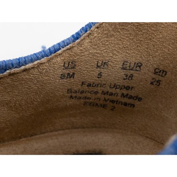 New LifeStride Women's Blue Knit Esme 2 Mesh Pull On Sneakers 8 - Picture 9 of 12